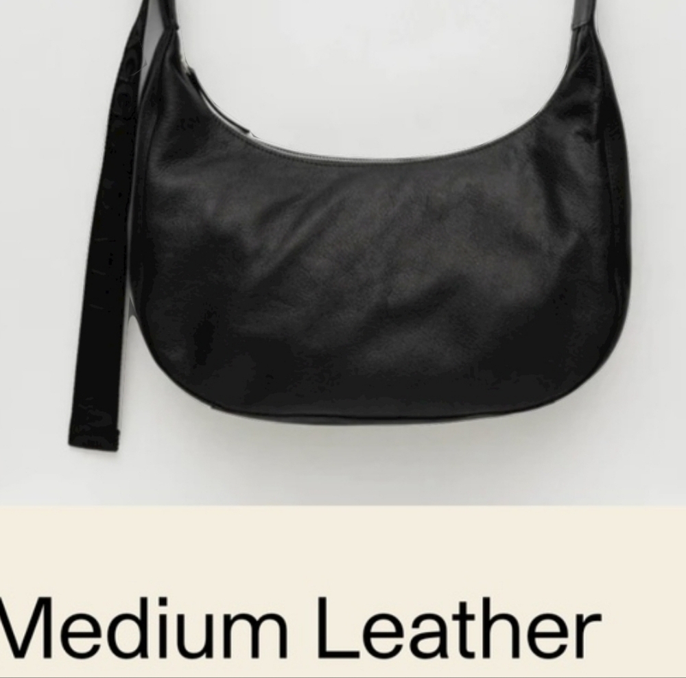 ISO Deadstock leather medium crescent BAGGU